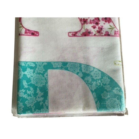 Make It Mine Iron On Fabric 45 Letters & Symbols 6" Alpha Upper Panel Sweet New! - Picture 4 of 9